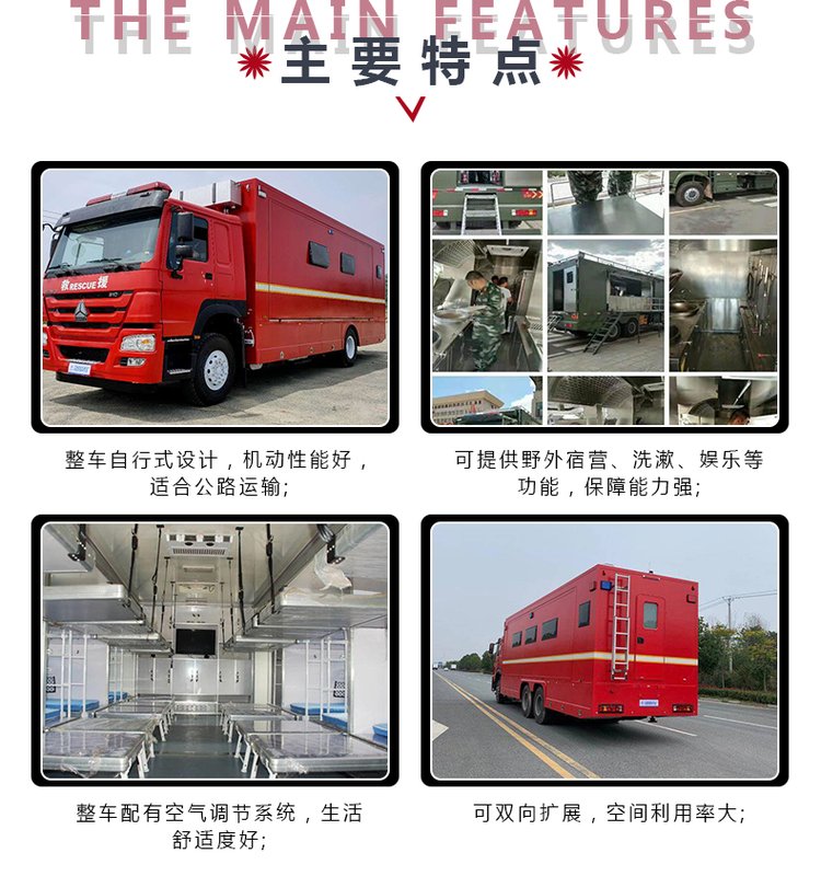 24人重汽豪沃部隊宿營車